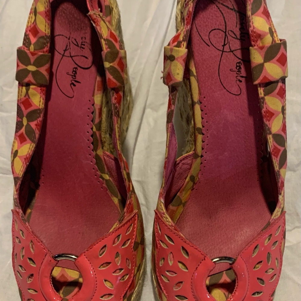 Colorful Women's Wedge Shoes